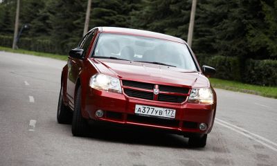 Брутальный Dodge Avenger, ДПС и горные козлы Брутальный Dodge Avenger, ДПС и горные козлы